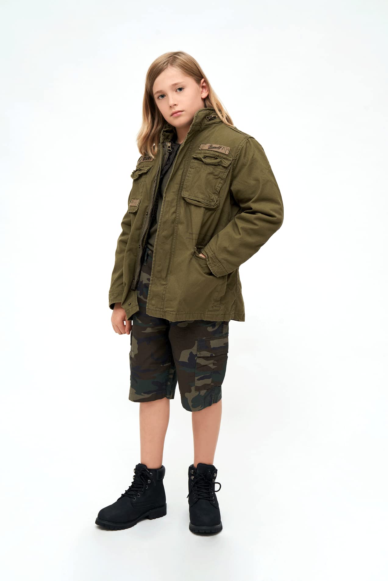 Brandit Parkas Uniseks Kids M65 Giant Jacket