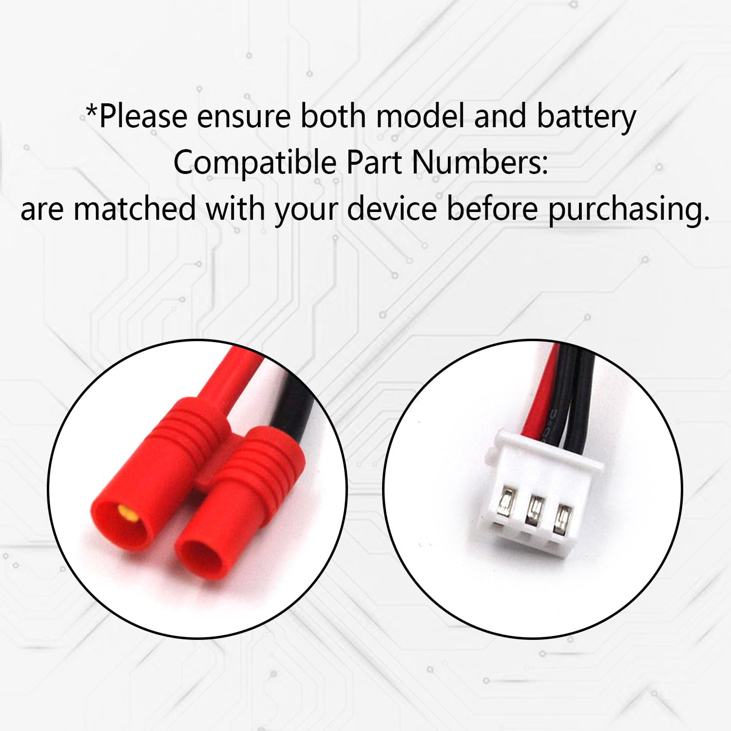 Amazon.com: (2-Pack) 7.4V 2500mAh LiPo Battery with Banana