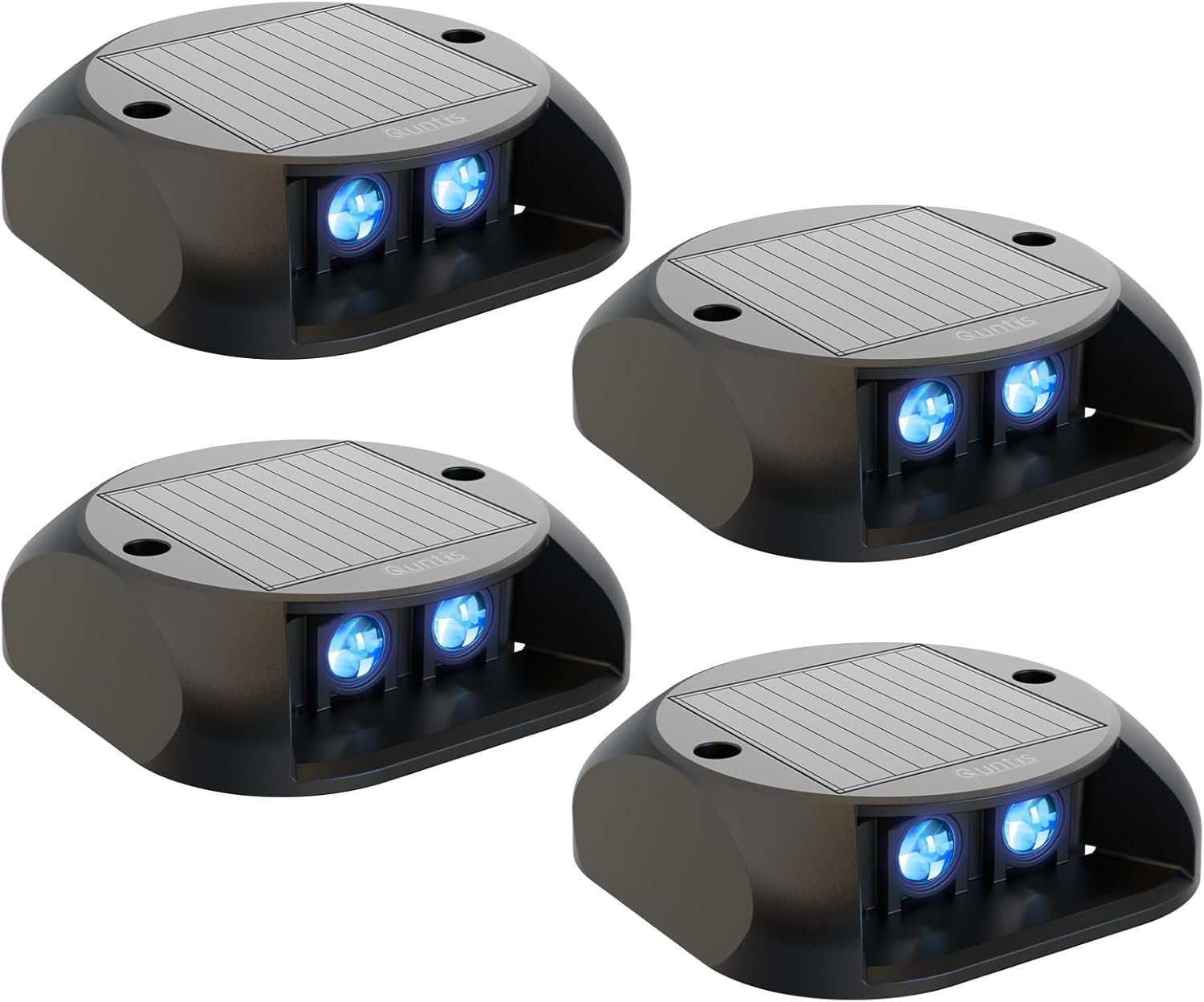 Quntis ソーラー パス ライト 防水 IP65 LED 階段ライト 車道ラ…