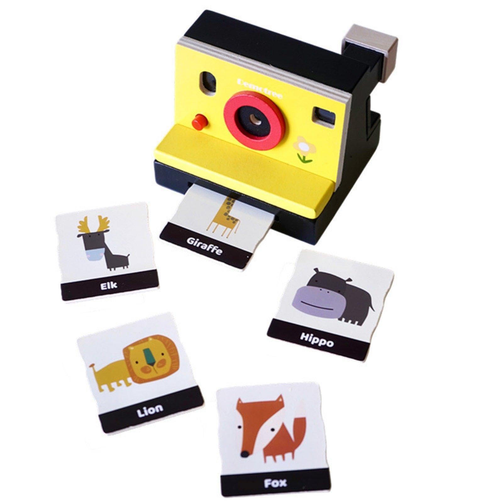 SECRET DESIRE 14 Pieces Wooden Picture Viewer Play Find and Match-and-Find Activities Wooden Picture Viewer Toy Fine Motor Skills Animal Learning Toy-image-34