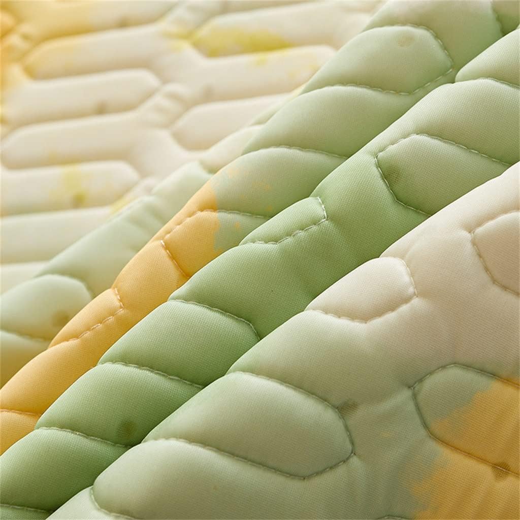 Latex Bed Hat Three-piece Foldable Air Conditioning Soft Mat Mattress Protection Cover(200 * 220CM)