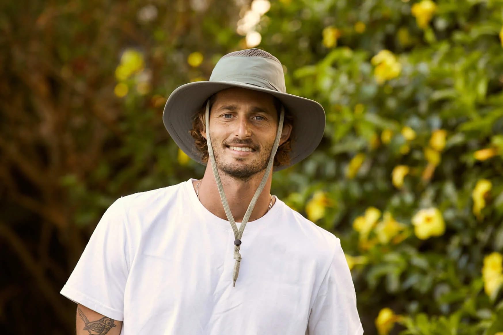 Conner Cappello Tarpon Springs Floating Donna/Uomo - da Safari di Tessuto Pioggia con sottogola, pistagna Primavera/Estate Estate