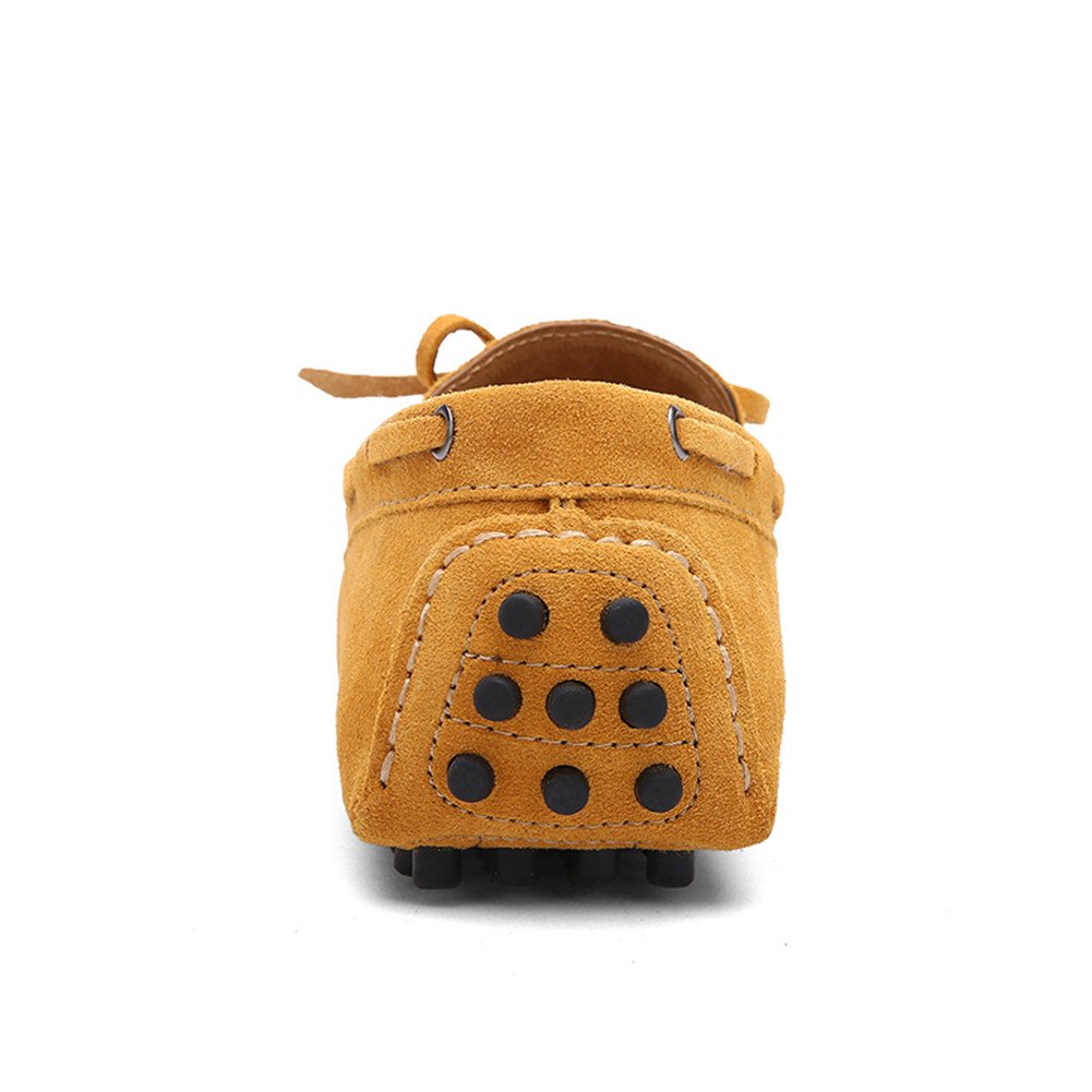 Hommes Doux Daim Chaussures de Conduite Fait Main Mocassin Chaussons Loafers Grande Taille