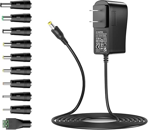 Miniatura 1 de Cargador de fuente de alimentación conmutada de 15 V, 2 A, 1 A, 15 voltios, 2 amperios, 1.5 A, adaptador universal de CACC, cable de alimentación