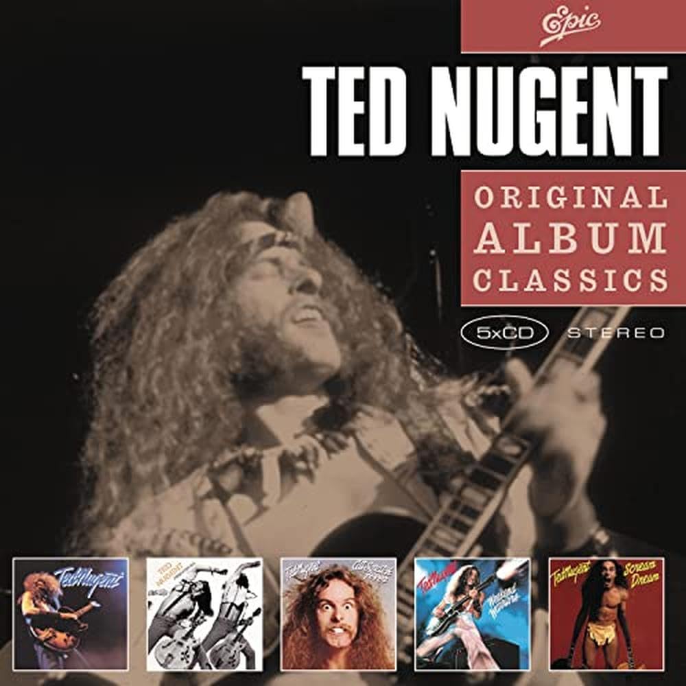 Ted Nugent Original Album Classics Coffret Free-for-All Cat Scratch Fever Weekend Warriors Scream Dream