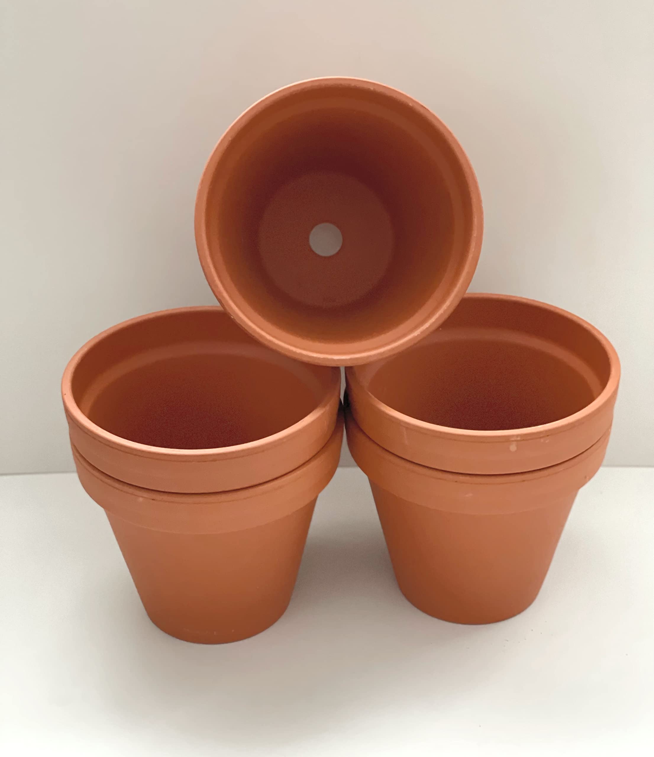 Spang Premium Terracotta Plant Pot - Large 26cm W x 22cm H (F26) (Pack of 5)