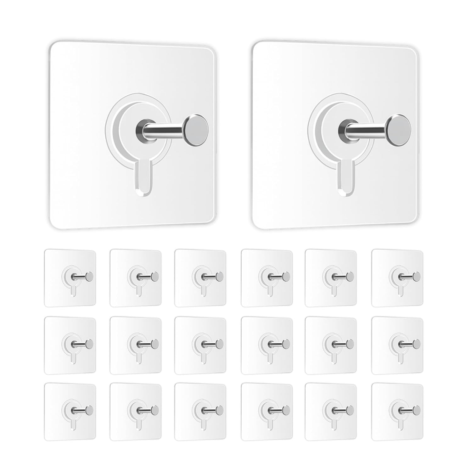 Self Adhesive Hooks - No Drill Wall Hanging -1