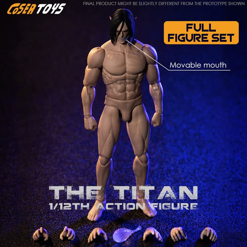 Amazon.co.jp: VTOYS X BMS 1/12 フィギュア用 The Titan 男素体