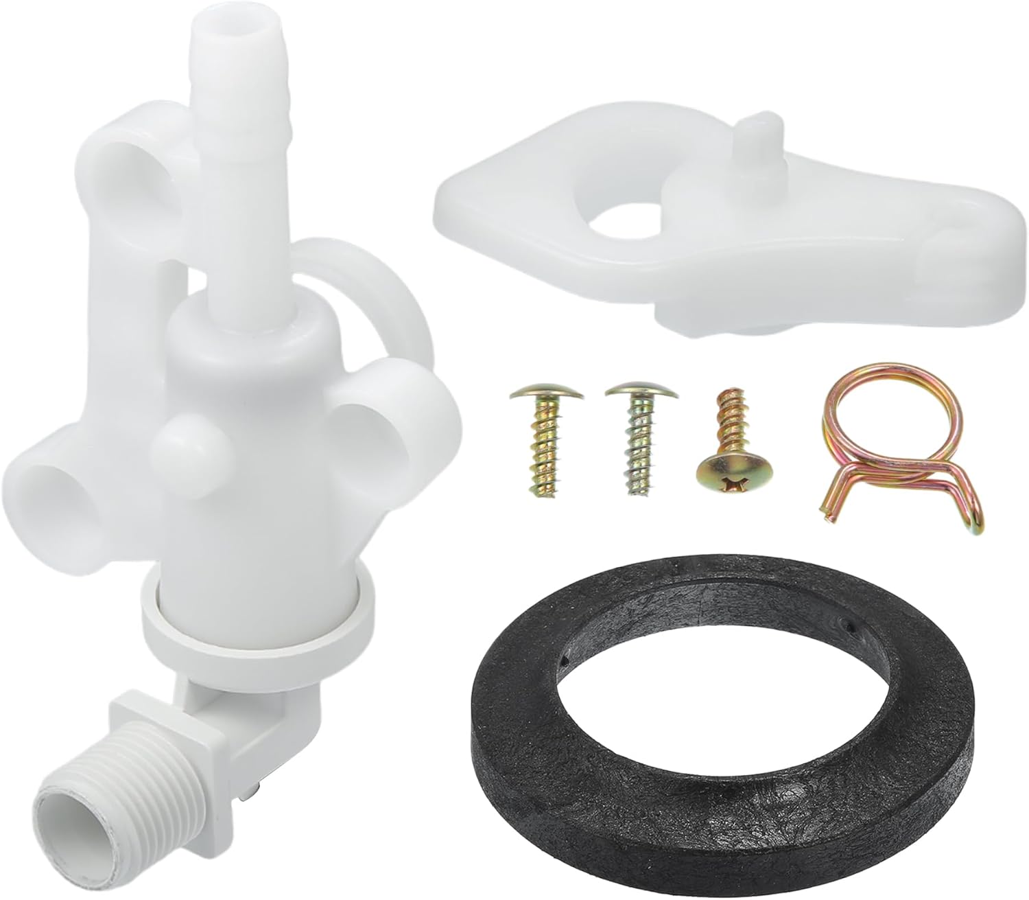 Hihaha 34100 RV Toilet Water Valve Kit for Thetford AquaMagic V High and Low Model