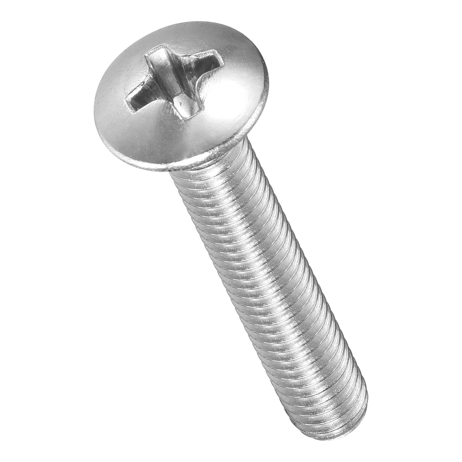 METALLIXITY Phillips Cross Recessed Countersunk Head Screws Bolts (M4-0.7x25) 100Pcs