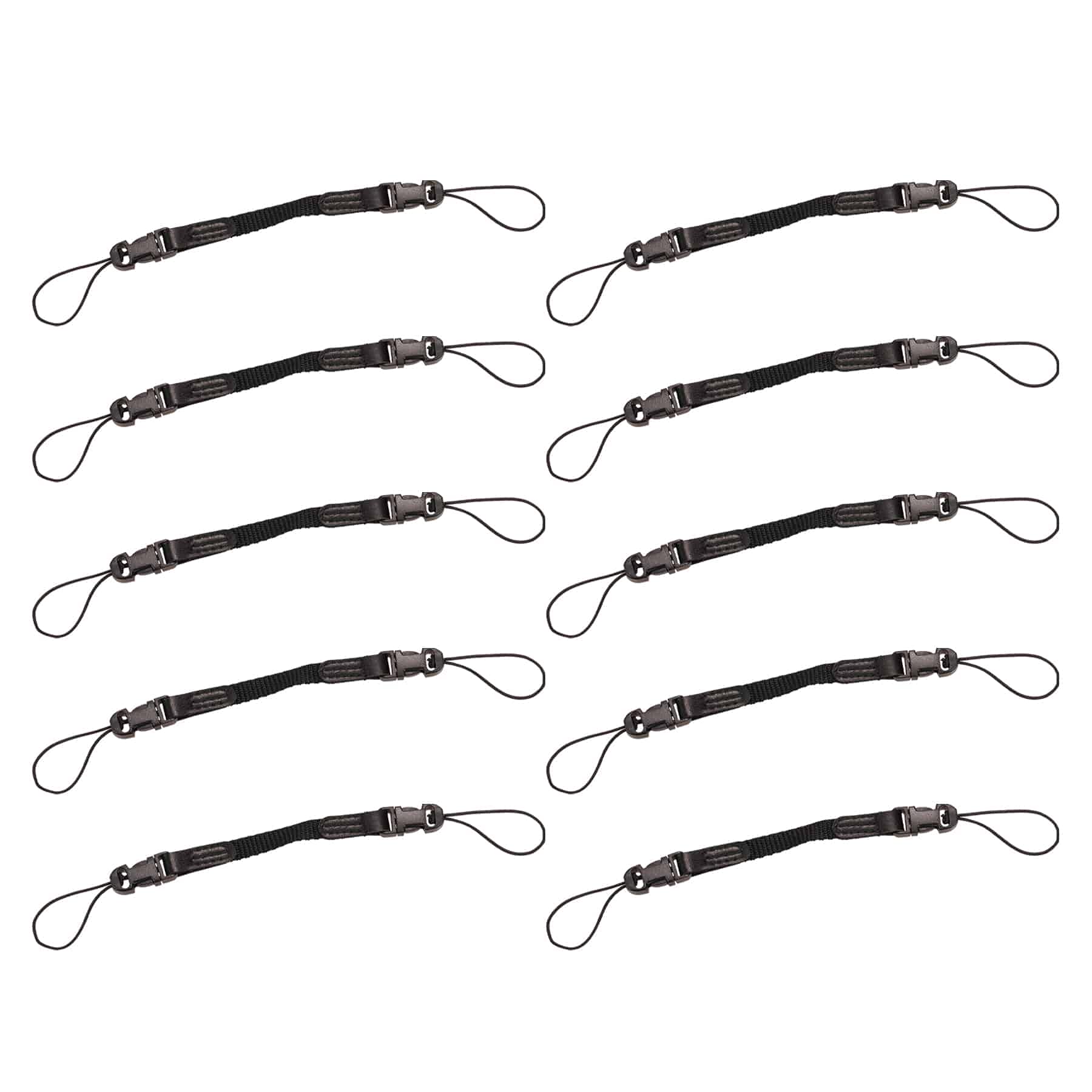 Ergodyne Squids 3136 Barcode Scanner Adaptor Straps, Carrying Strap for Bar Code Scanners, 10- Pack