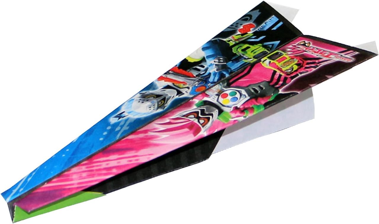 Amazon ショウワグリム 折り紙 仮面ライダー エグゼイド ひこうき おりがみ 10個 23 52 文房具 オフィス用品 文房具 オフィス用品