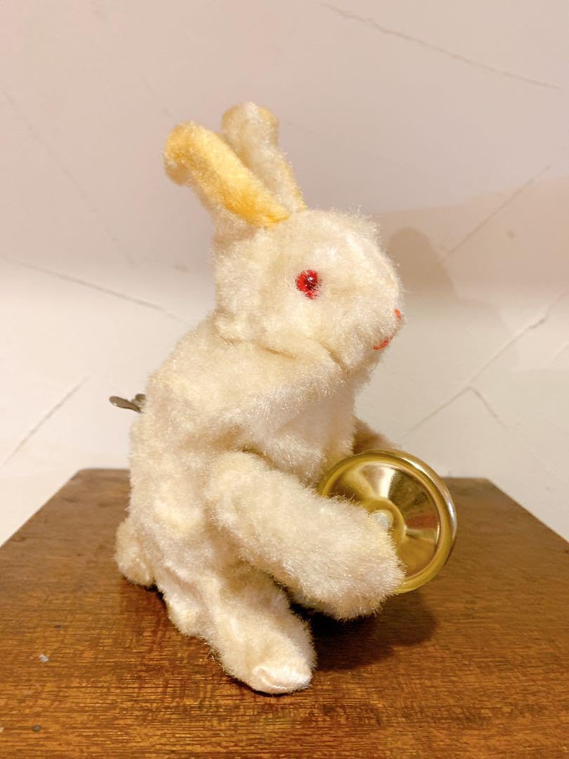 1980年 U.S.A アンティーク うさぎ 人形 ぬいぐるみ ぜんまい 2026年