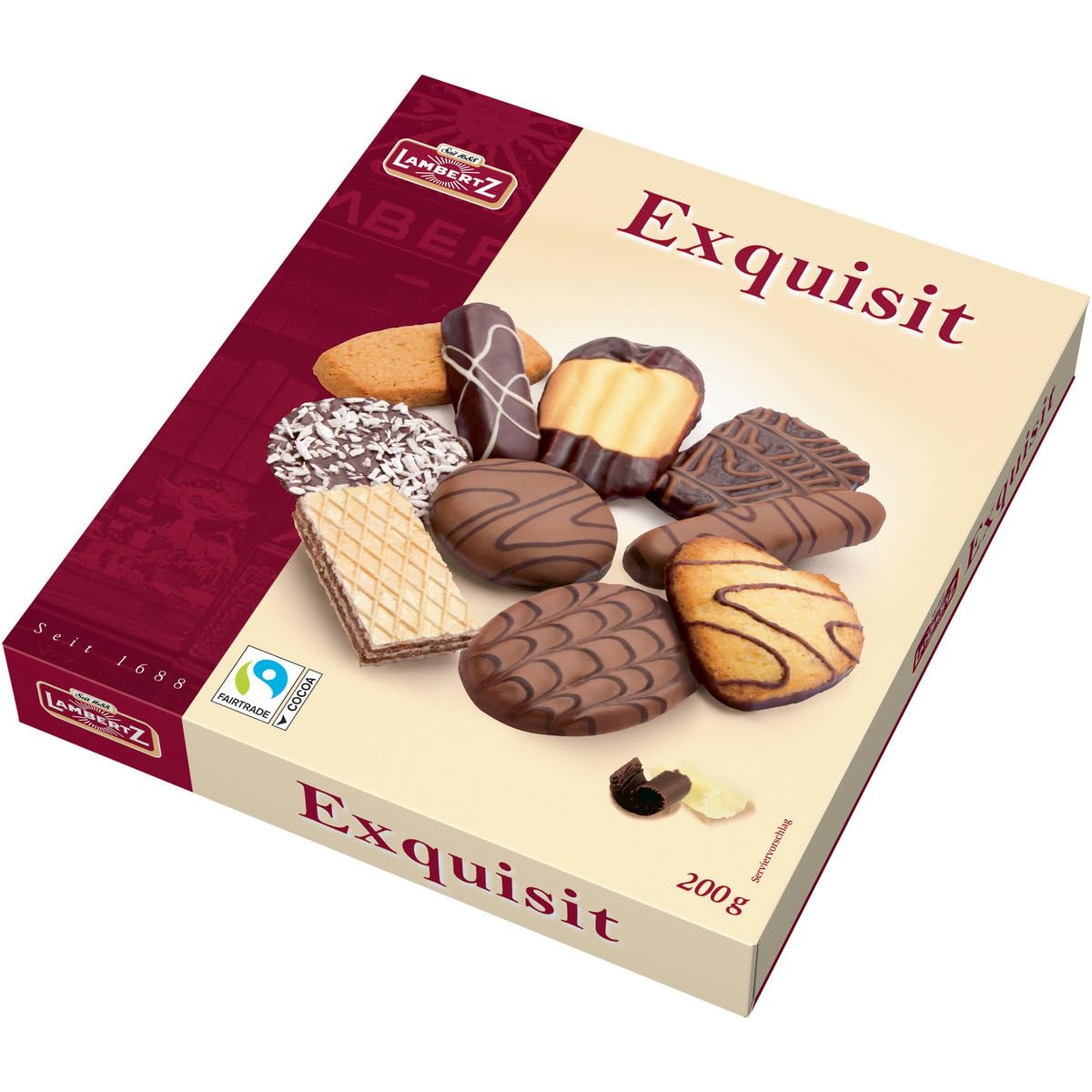 Lambertz Exquisit Mélange de biscuits 4 x 200 g + Italian Gourmet Polpa 400 g