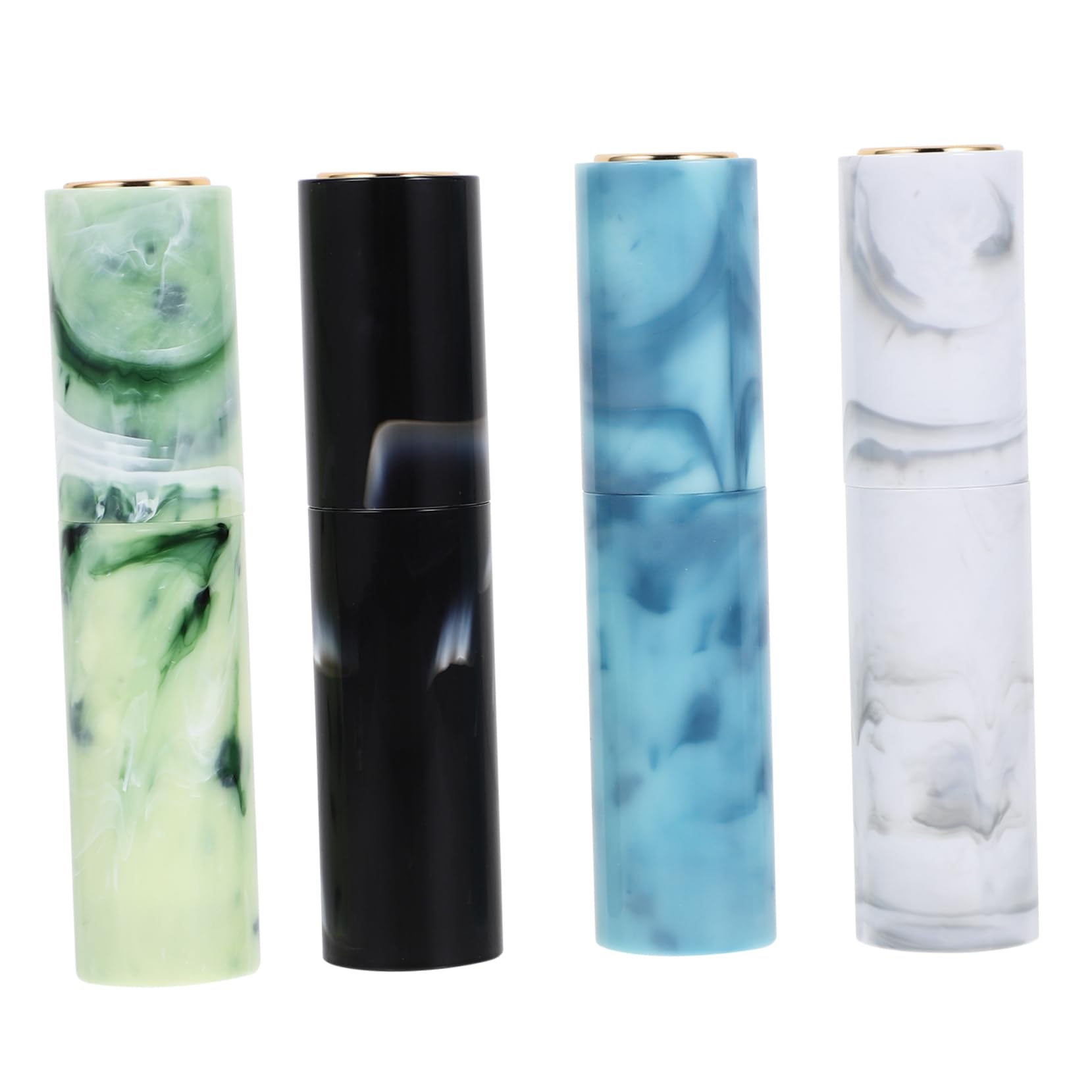 FRCOLOR 4pezzi Bottiglie Ricaricabili Per Per Profumi e Lozioni Flaconcini Spray Compatti Per e
