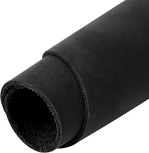 Tooling Leather Square 0055-0063in de grosor parte superior auténtica hojas de cuero de vaca de grano completo para manualidades herramientas