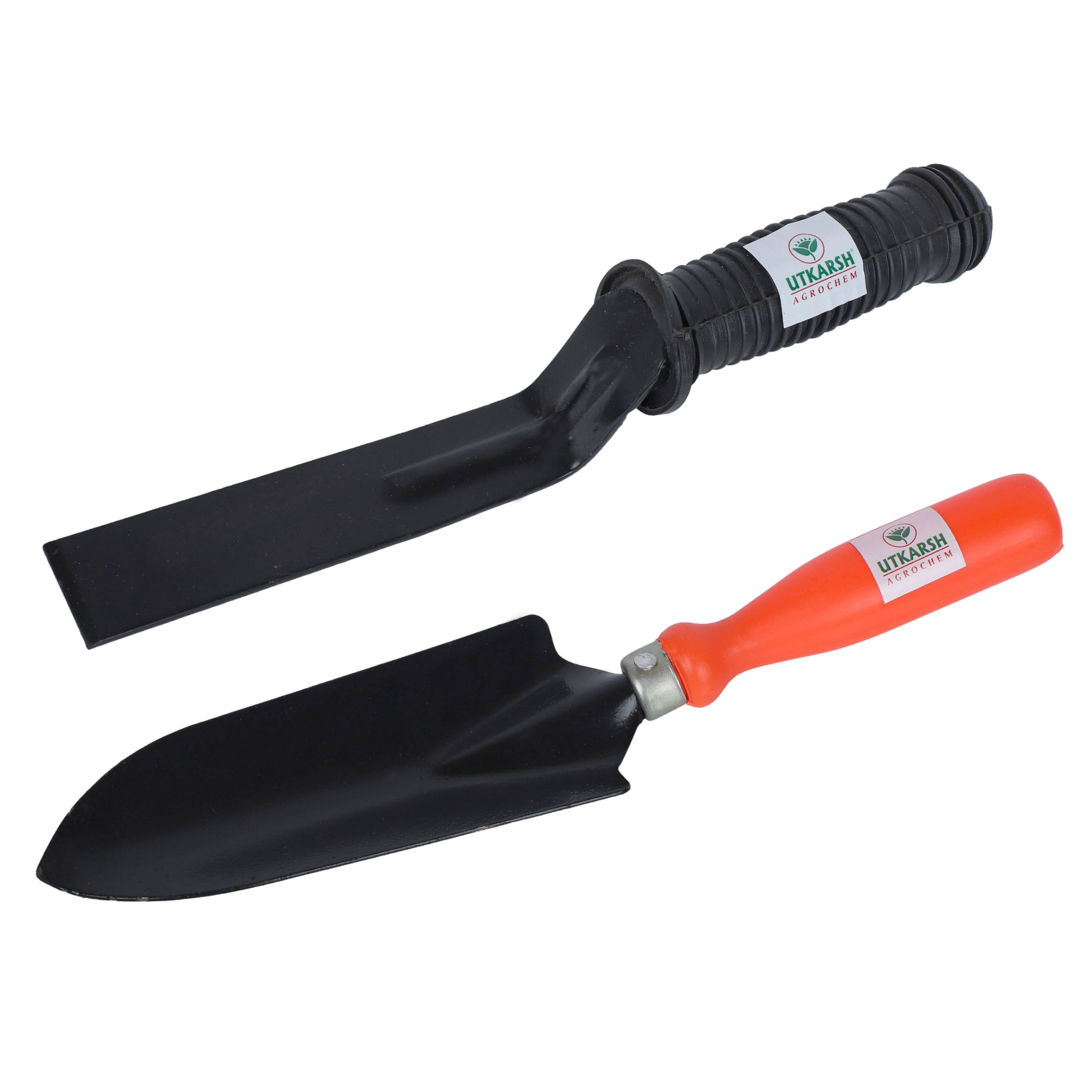 Utkarsh 1" Khurpi & Small Hand Shovel or Trowel Tools Kit for Home Garden, Pot Plants | Essential Handy Planting Tools - Spade for Soil Digging | Terrace Gardening Accessories | Set of 2 Tools (B0CKF7BZMQ) Amazon Price History, Amazon Price Tracker