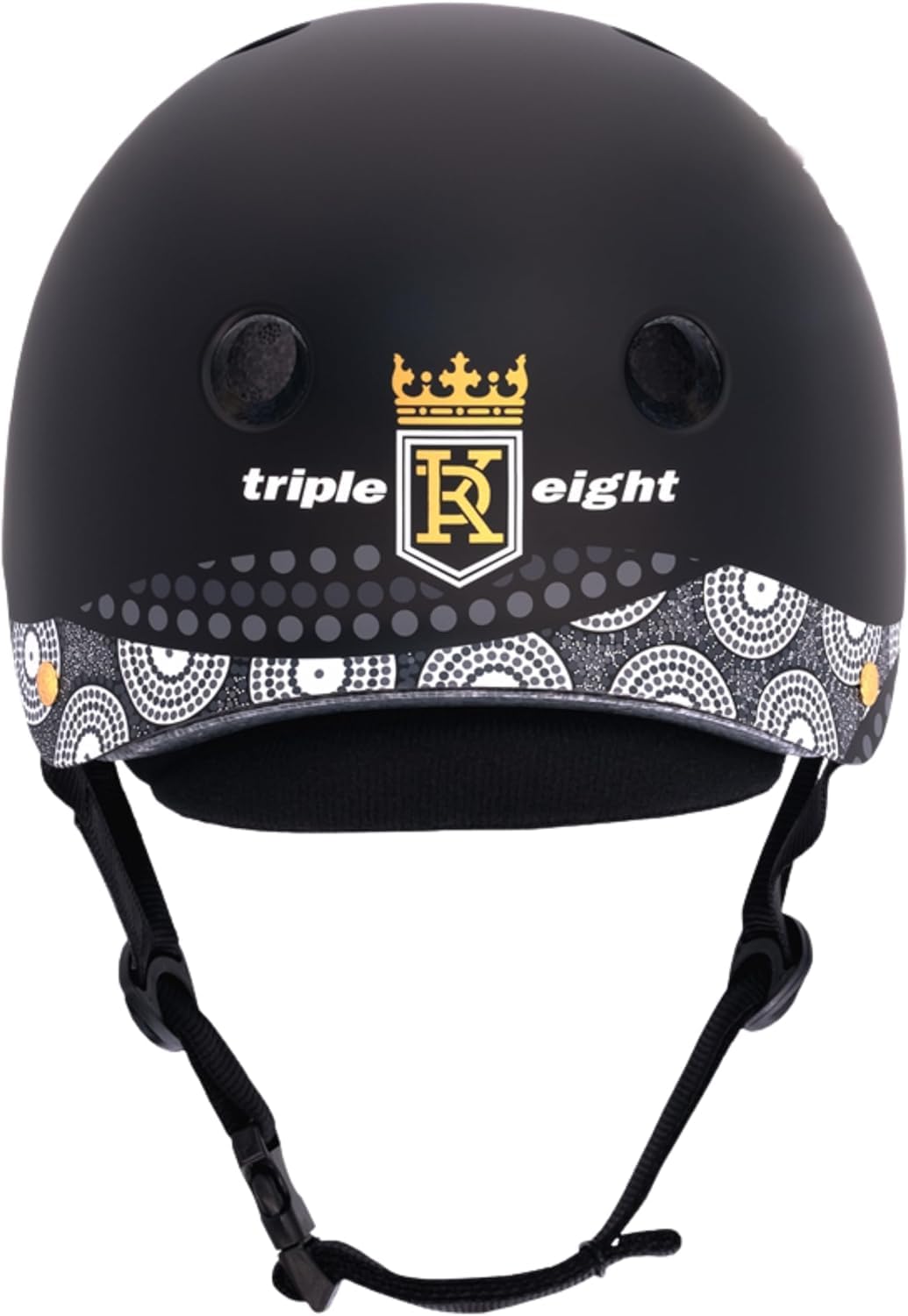 Triple Eight Deep Cover Helmet – Ideal for Skateboarding, Bicycling, BMX, and Roller Skating