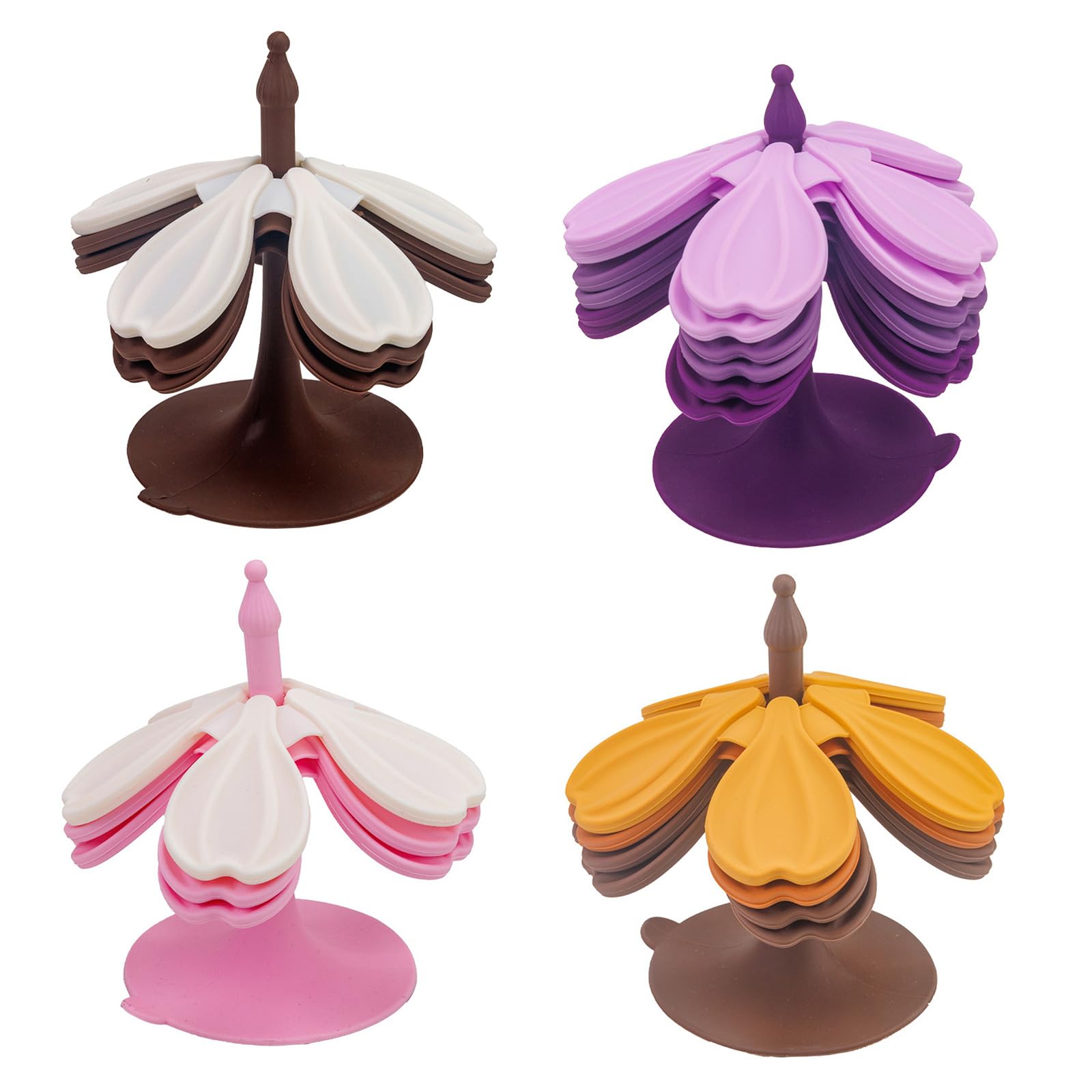 Set cuscinetti per isolamento termico Sottopentola, Brown