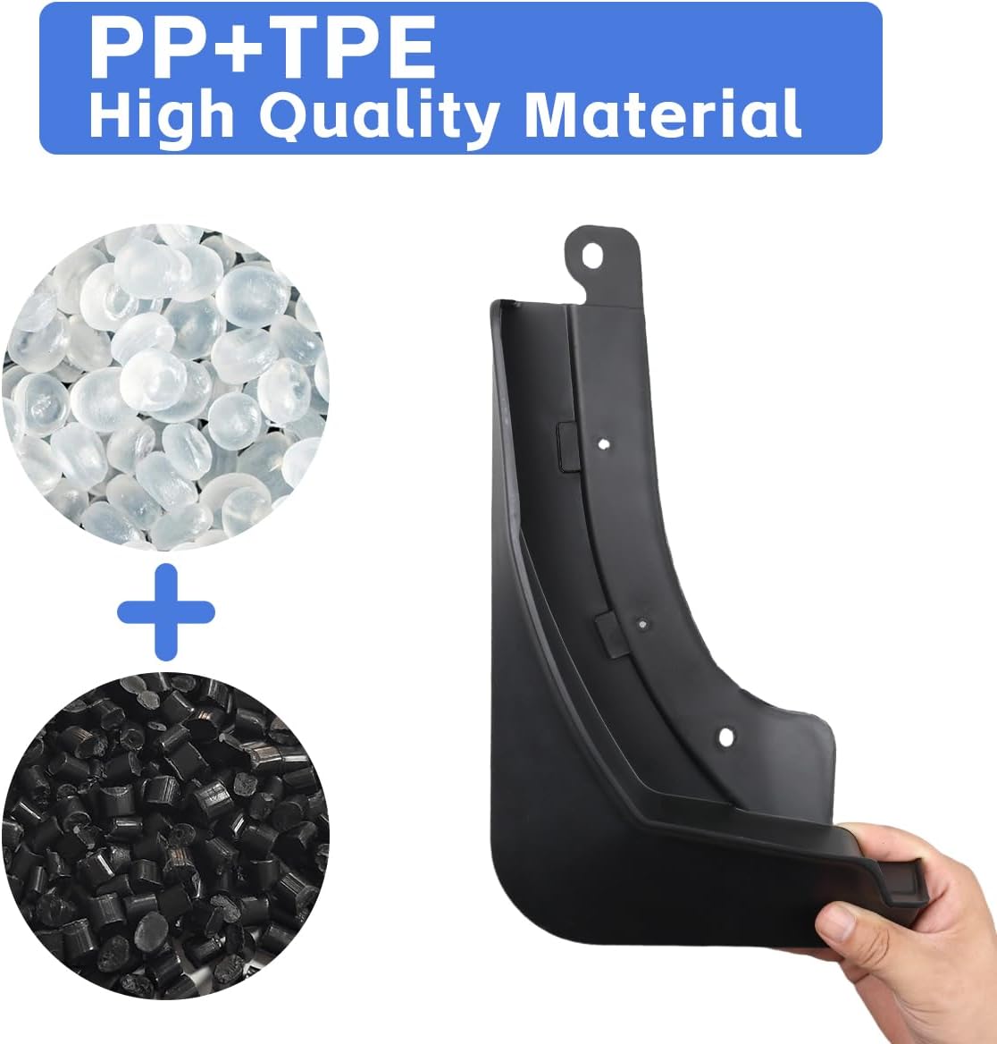 Mud Flaps for 2024 2025 2026 Chevy Chevrolet Trax Splash Guards Mud Guards Front & Rear SUV Set of 4PCS Black Heavy Duty Compatible with Trax MudGuards Exterior Accessories