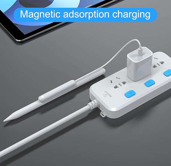 Paiholy Magnetic Charger for Apple Pencil Pro, Type C Pencil Wireless Charging Cable for Apple Pencil Pro Only Lightweight and Convenient Charging Adapter