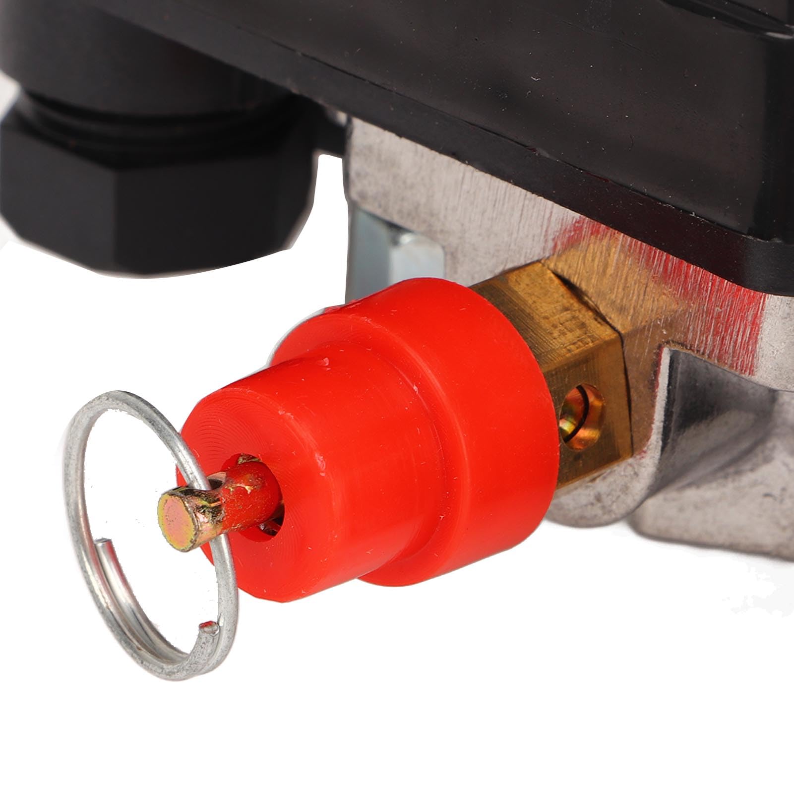 Valvola di controllo con interruttore di pressione per compressore d’aria 0-180 PSI, regolatore di pressione automatico 3 in 1 con connettori rapidi, in ottone e acciaio
