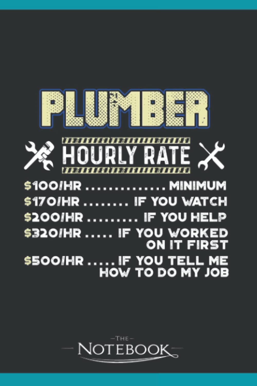 Plumber Notebook: Planner, Diary, Lined College Ruled Paper 120 Lined | 6 x 9 inches Notebook, Note Pad, Notes