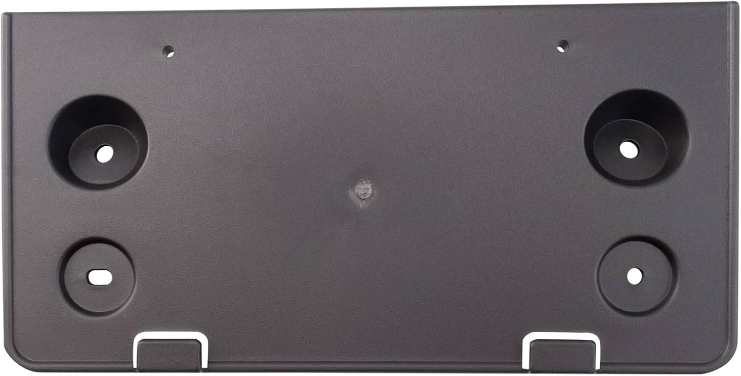 Front License Plate Bracket Black Compatible with 2020-2022 Lincoln Corsair FO1068200