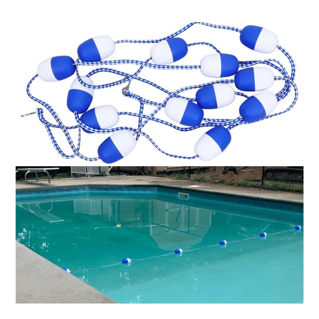 Lignes de nage flottantes en PVC pour séparer eau peu profonde et profonde