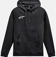Vista 3 de Alpinestars Sudadera con capucha Asym Zip (MEDIUM) (NEGRO), Negro