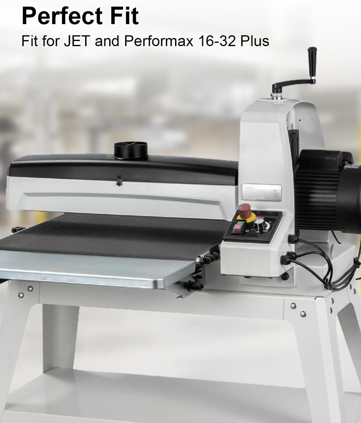 100 Grit Drum Sander Feed Belt Conveyor Compatble with JET Performax 16-32 Plus Drum Sanders, 16-1/4 Inch x 43-1/2 Inch