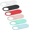 Webcam Cover for Laptop, 0.028-Inch Ultra-Thin Webcam Cover Blocker for MacBook, iMac, Laptop, Desktop, PC, iPad, Smart Phone Protect Your Privacy and Security(Pink/Blue/Green-3 Pack)