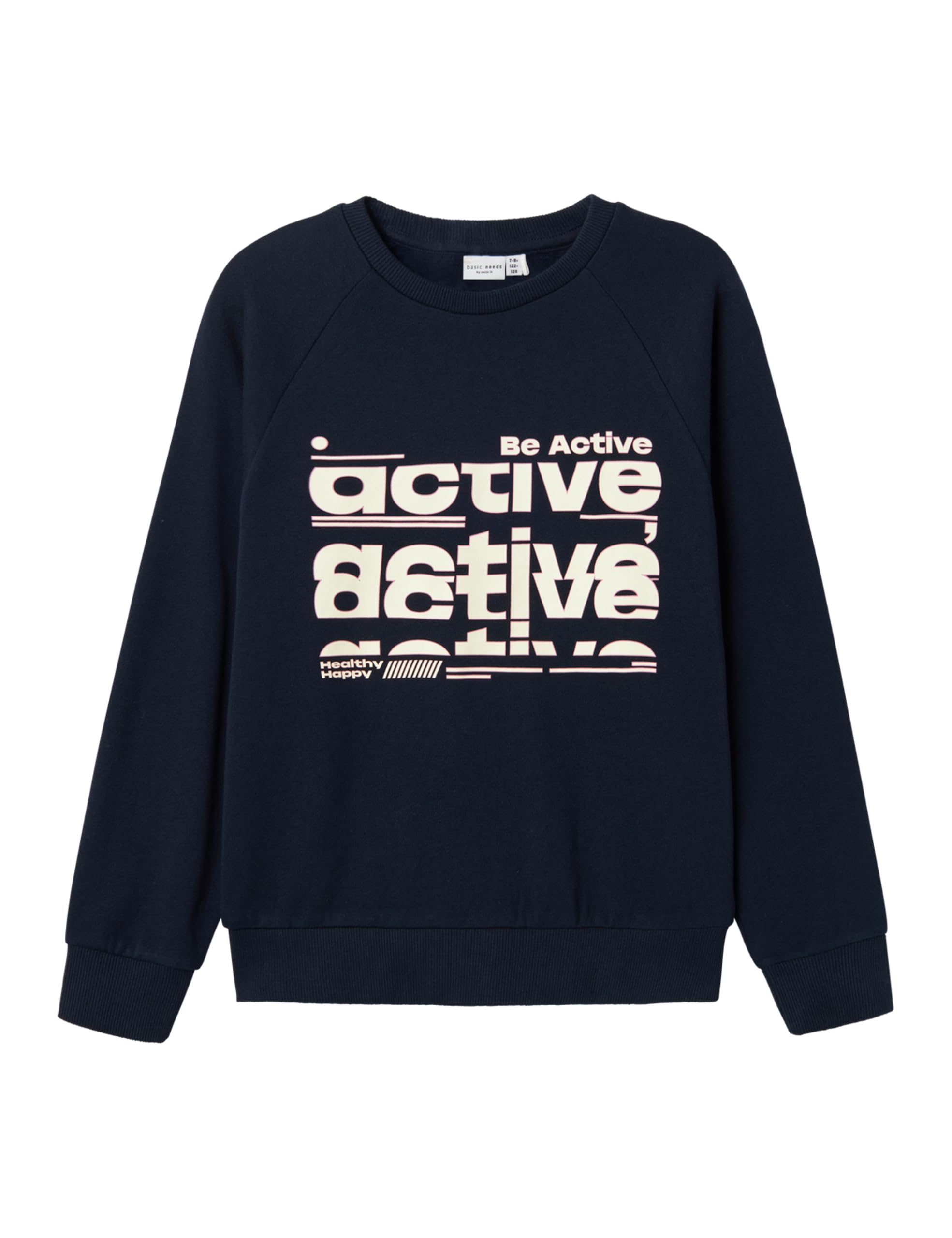 NAME IT Girls' Nkfvenus LS Nreg Sweat Bru Sweatshirt