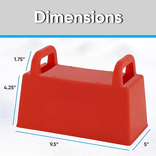 Miniatura 2 de Superio Sandcastle - Kit de construcción de ladrillos de nieve, moldes de castillo de arena, juguetes de playa para niños y adultos, forma de bloque