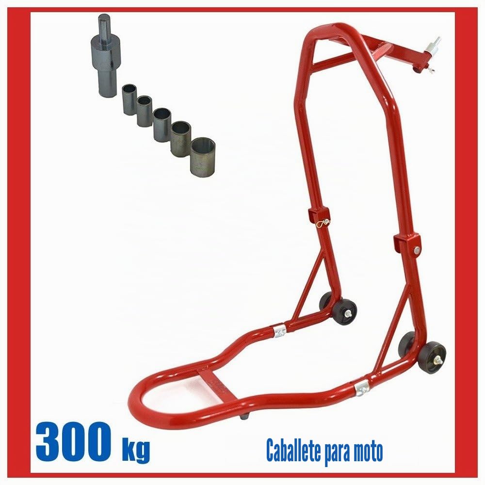 Caballete delantero para moto o scooter, elevador de rueda