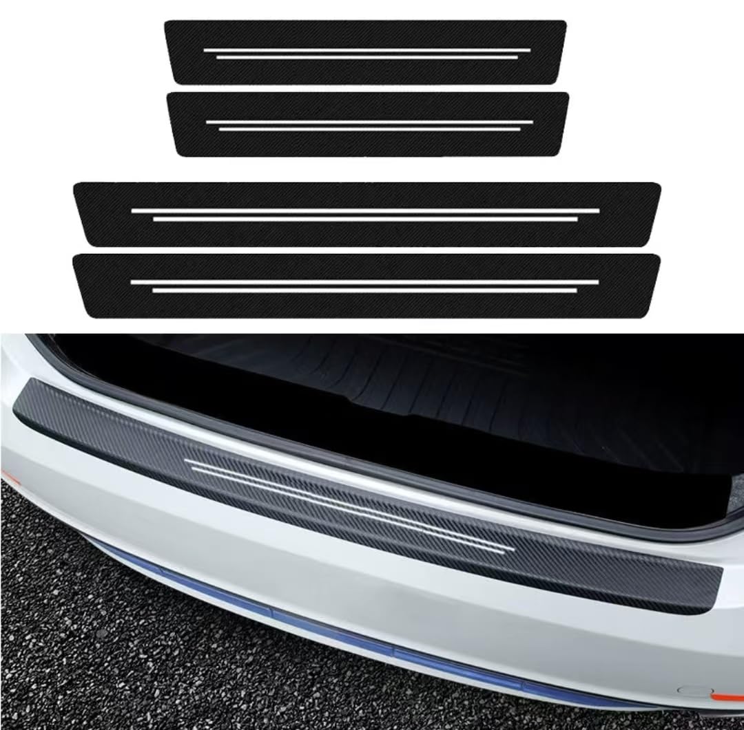 Tryagat 4 Pieces Door Sill Guards Compatible for BYD Atto 2