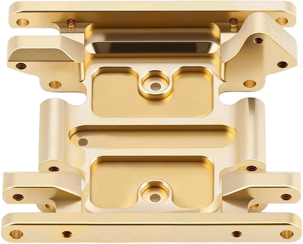 Brass High Precision CNC Machined Skid Plate for HPI Venture18 Upgrade