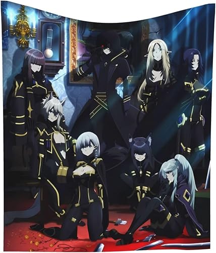 Miniatura 4 de The Eminence - Tapiz de anime en sombra, para dormitorio, sala de estar, arte para el hogar, manta de franela suave, 60 x 51 pulgadas