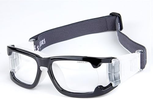 Miniatura 8 de wonzone Kids Sport Unisex anteojos Anti-vaho anteojos de seguridad de protección wcorrea ajustable para baloncesto fútbol Hockey Rugby Béisbol