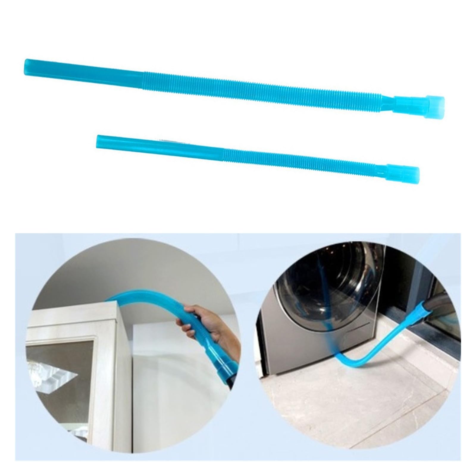 Genérico Boquilla Aspiración Plana 32mm para Guías Ventana Aspiradora | Boquilla plana 32mm para guías ventana. Limpia polvo y residuos de rieles estrechos. Ajuste universa(L)