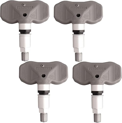 MACAX Sensor de sistema de monitoreo de presión de neumáticos TPMS TPMS 315 MHz OBDreaprendizaje manual de adaptación compatible con Cadillac STS