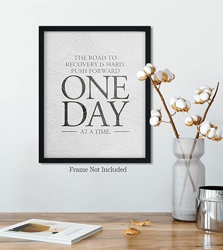 Miniatura 5 de Govivo Sobrio - Regalos de recuperación para hombres y mujeres - Arte de pared sobriedad - Decoración de habitación de aliento de recuperación de