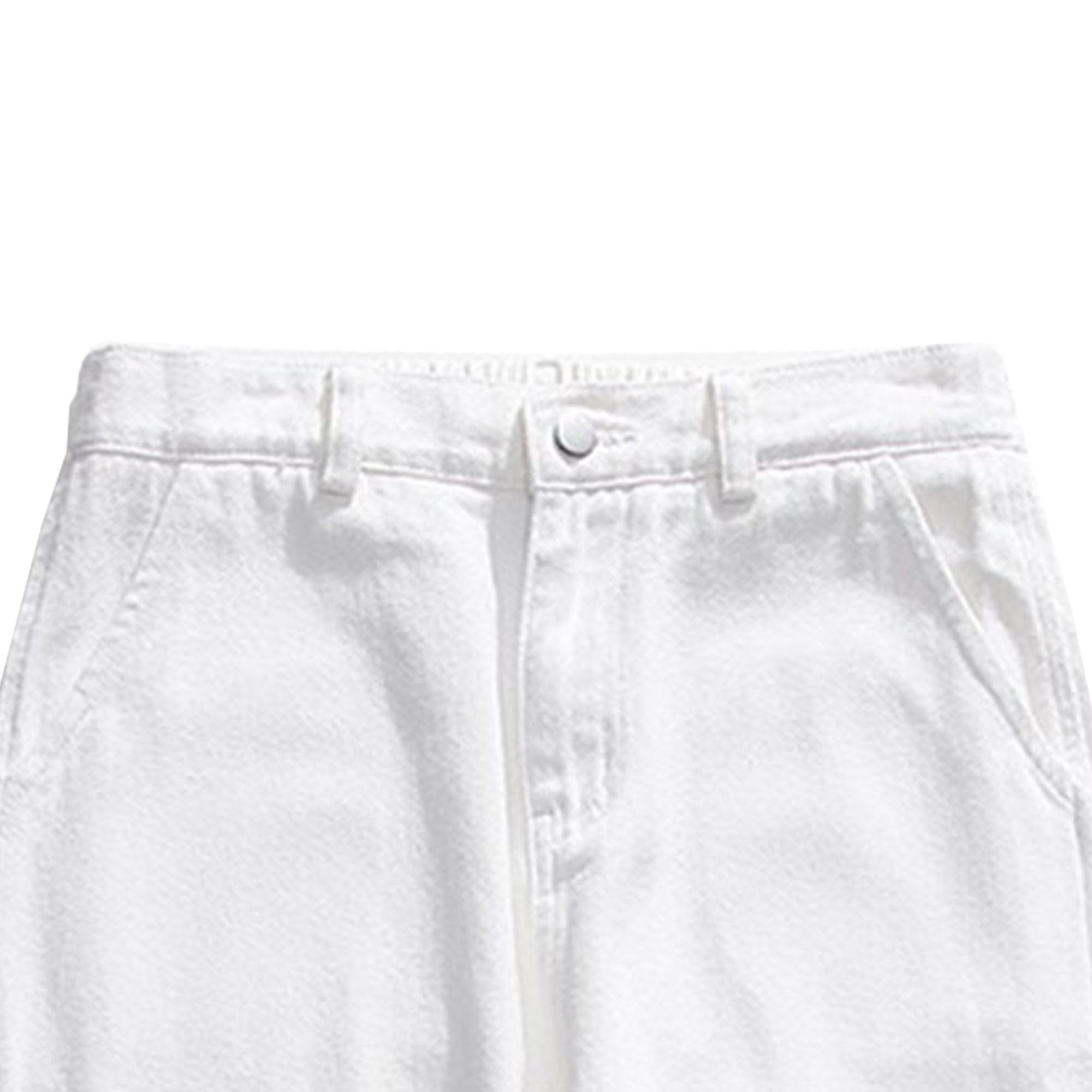 Jeans for Men Athletic Cargo Plus Size Relaxed Fit Wide Leg Denim Pants Washed Casual Jean Trousers (White,3X-Large)