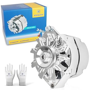 Amazon.com: New Chrome 1 Wire Self Exciting Alternator High