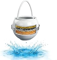 Vista 9 de Filtro de baño para bañera, filtro de agua Kinder para bañera, suavizante de agua dura para eliminar el plomo, el cloro y el flúor, mejorar