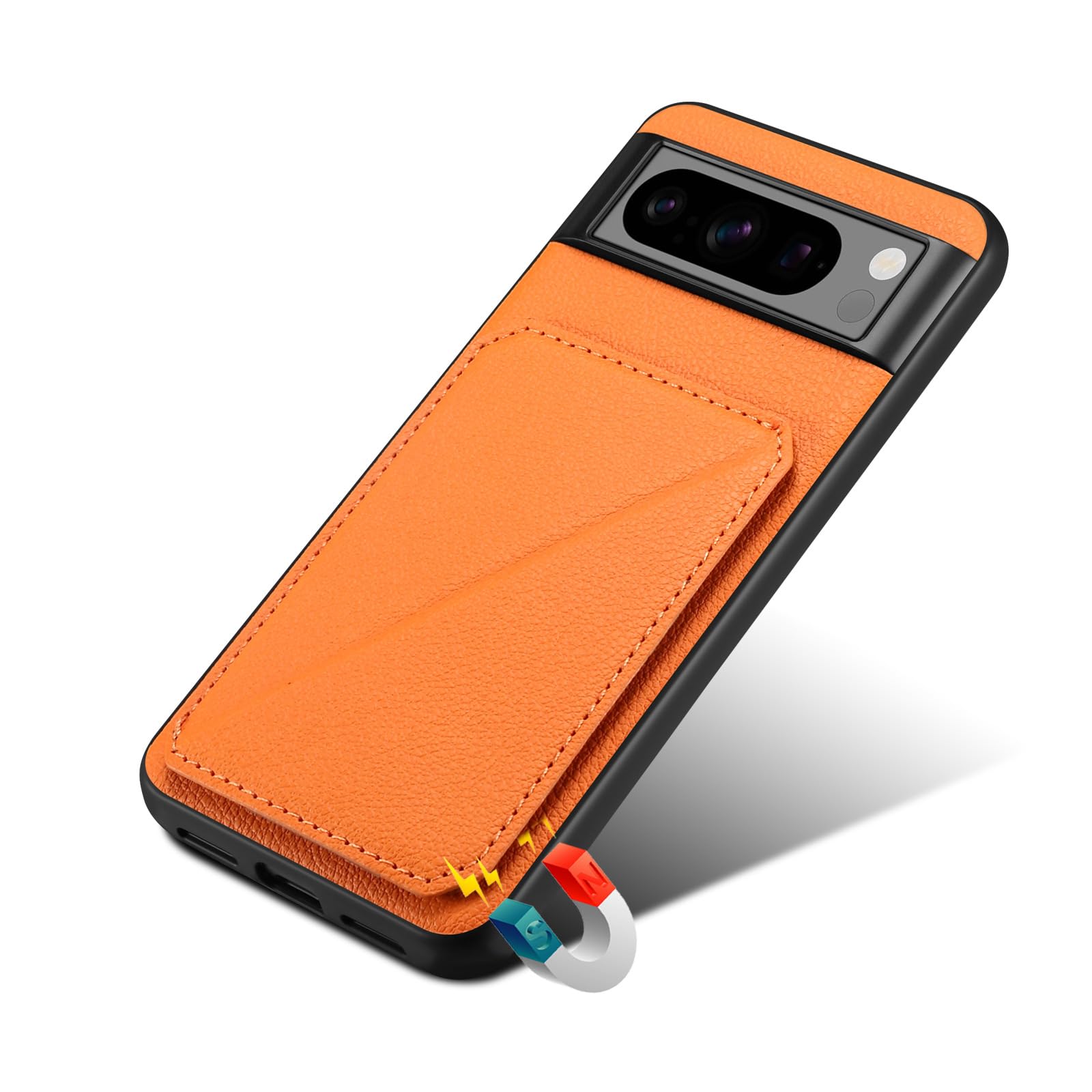 Etui do Google Pixel 11 Pro XL/ 11 Pro/ 11, Cienkie skórzane etui