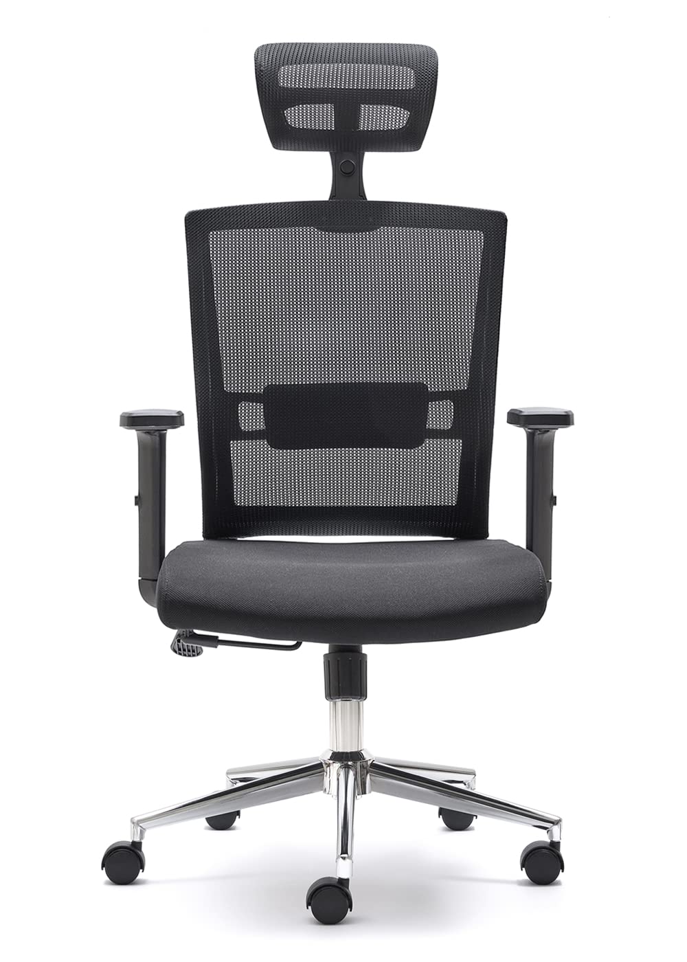 Silla Profesional Baku. Ergonomica. Cabecero, Soporte Lumbar y Brazos regublables.
