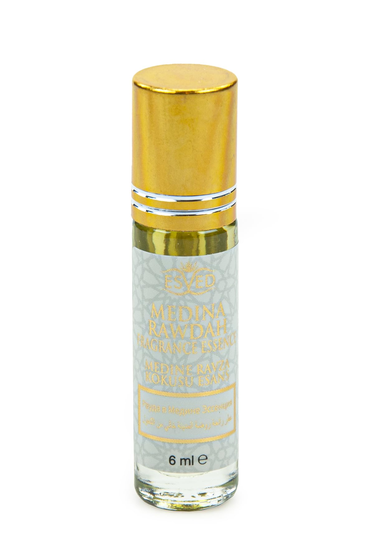 ihvan online, 6er Pack 36 mL - 1,21 Oz Roll-On Parfümöle, Alkoholfreies Musk Parfüm, Arabische Düfte, Weiche Parfümtabletten für Körper, Langanhaltender Duft für Frauen & Männer, Ravza