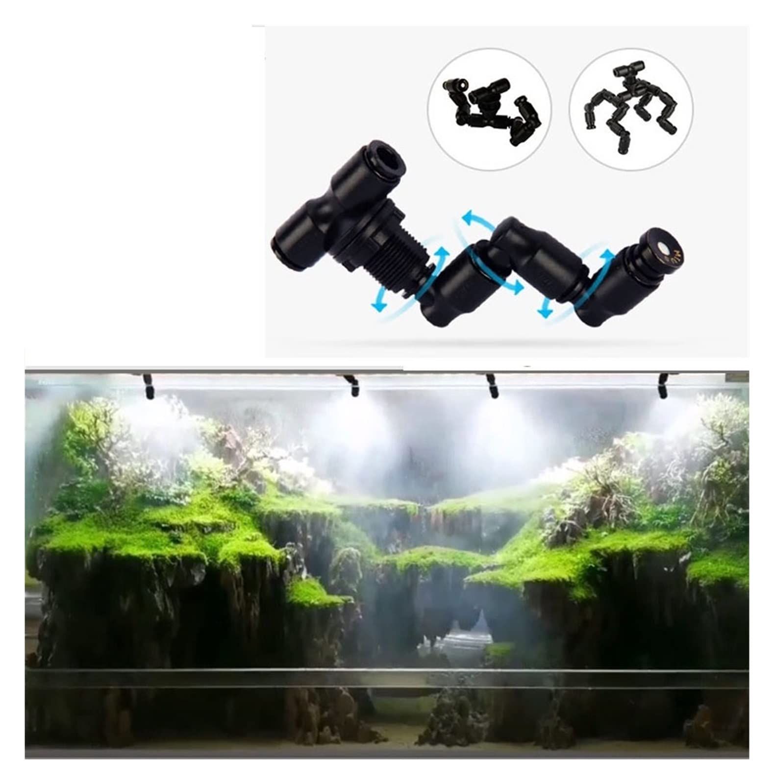 Amazon.co.jp: 水耕栽培キット 3 モード爬虫類噴霧器ミスト