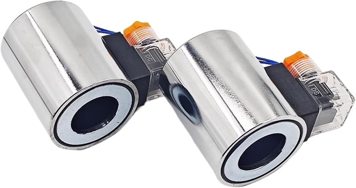 1pc Copper hydraulic solenoid valve coil MFZ12-90 MFB12-90YC control valve solenoid 220V 24V 110V 36W inner hole 31mm high 75mm(MFB12-90YC AC220V)